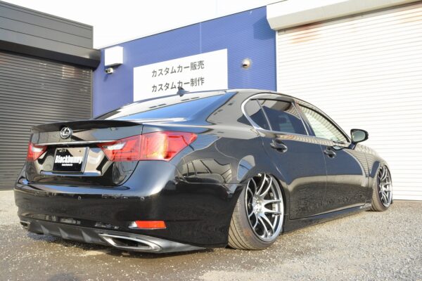 Blackbunny　GS250改　社外四輪独立エアサス　エモーション19インチ - 画像 (6)